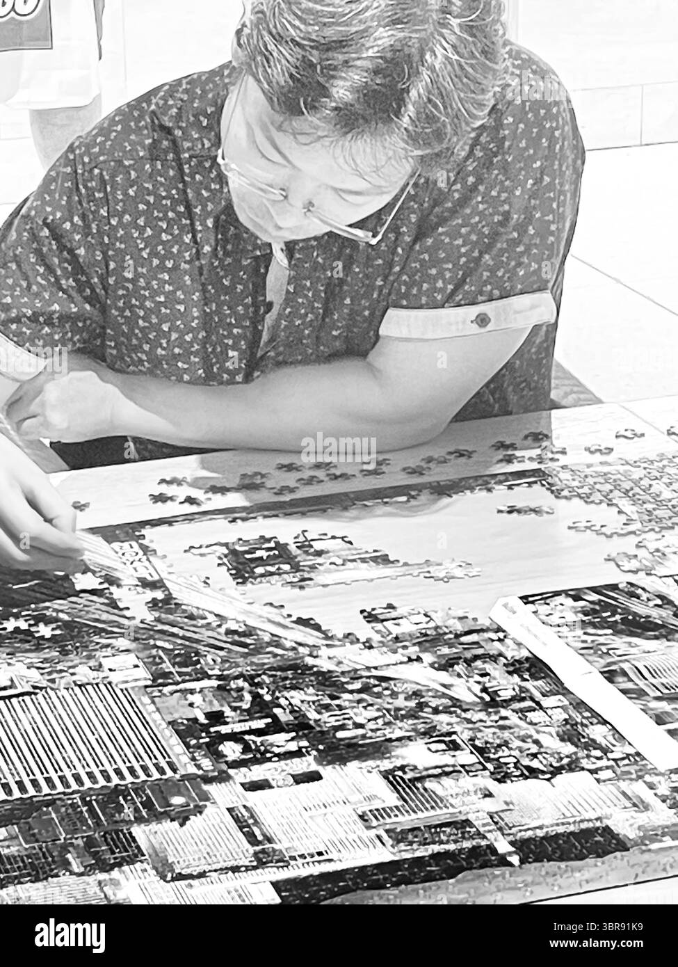 The Stavros Niarchos Foundation Library (SNFL) located at 455 Fifth Avenue, New York City, USA  2025 - Smartphone Captured Stock Image