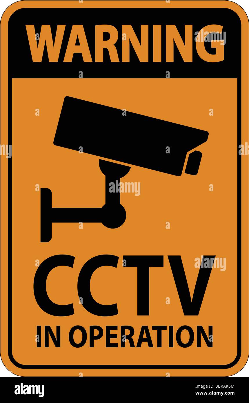 Maintenance of a security camera Stock Vector Images - Alamy