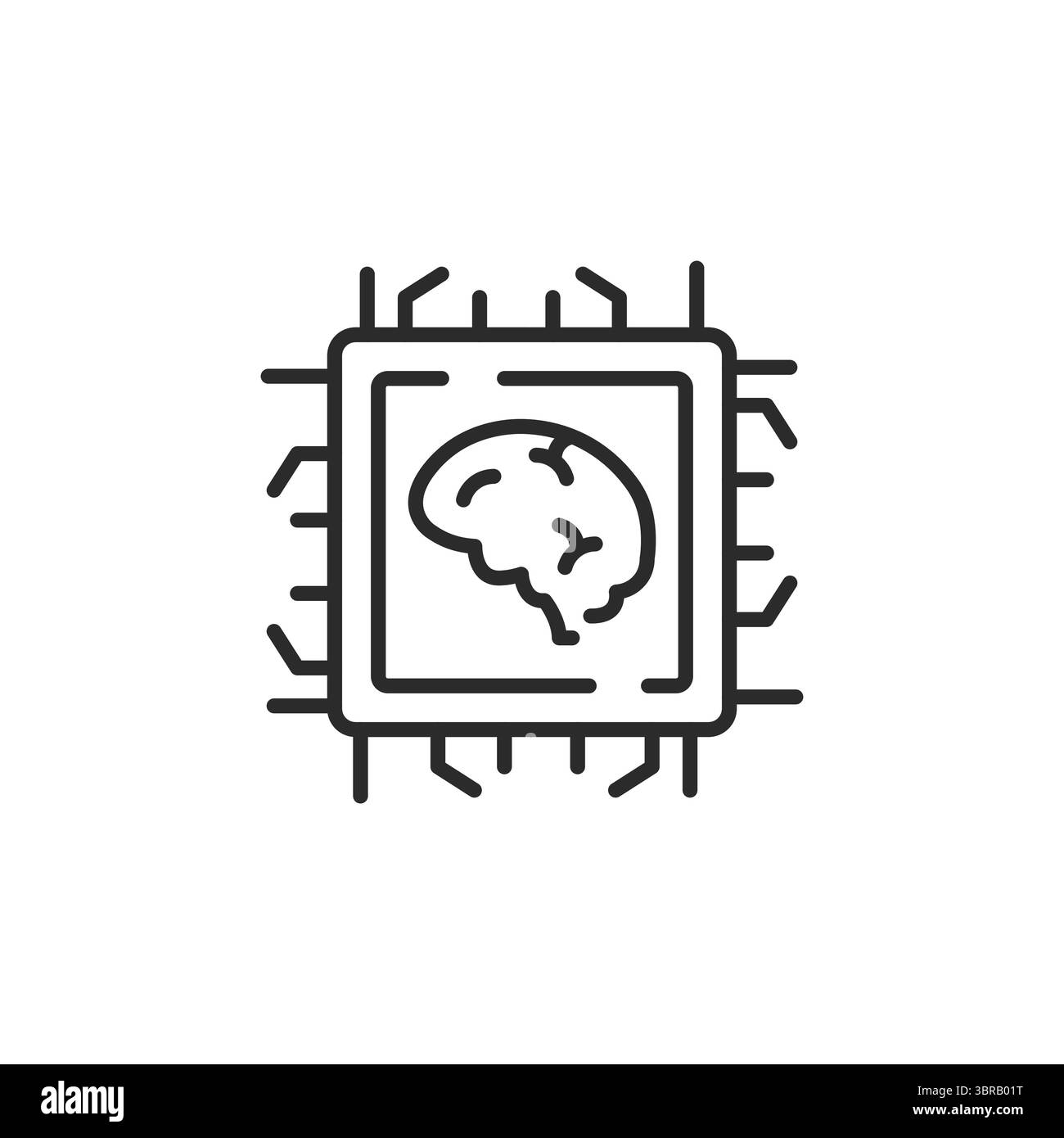 Microchip analysis Stock Vector Images - Alamy