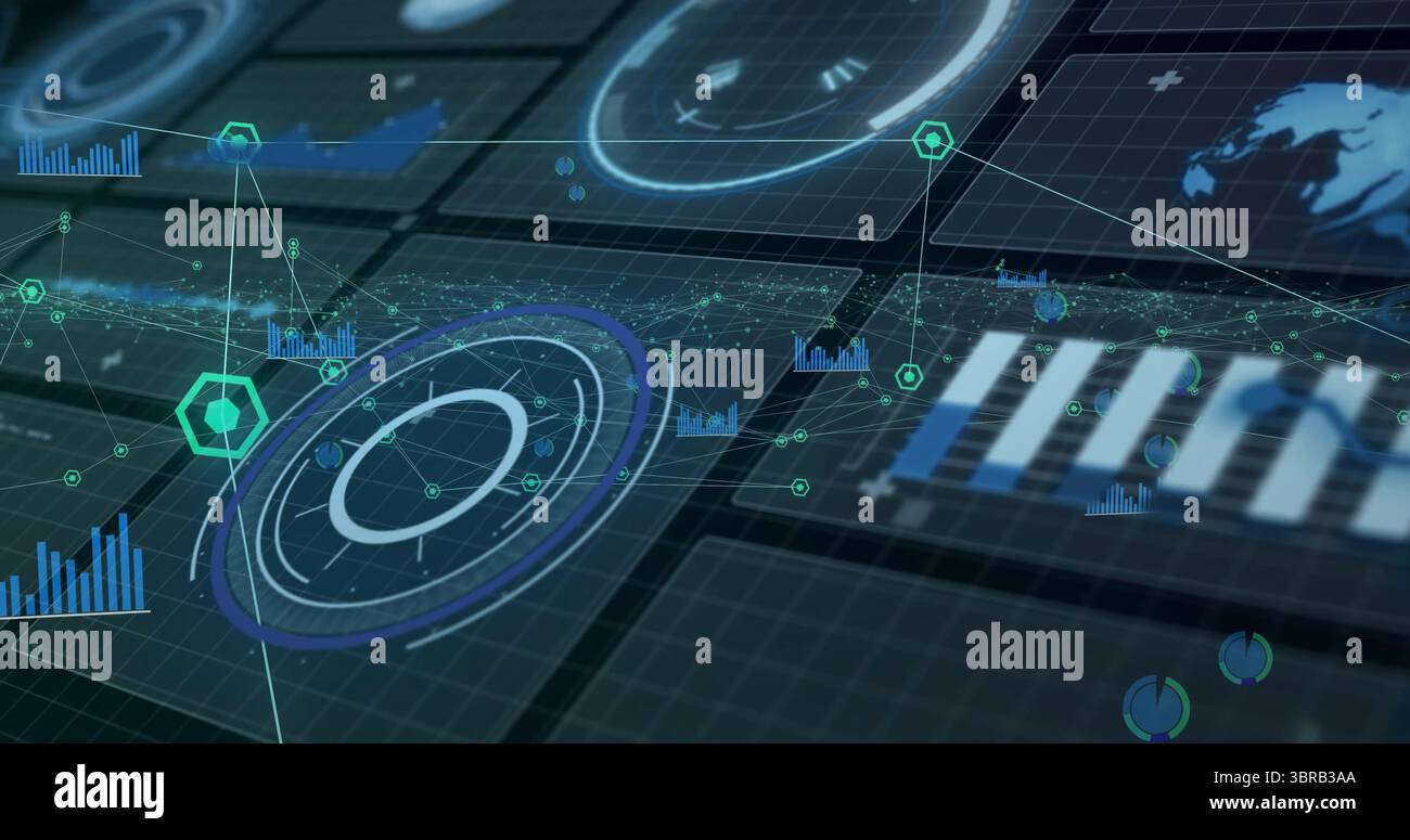 Displaying holographic circular ui hi-res stock photography and images ...