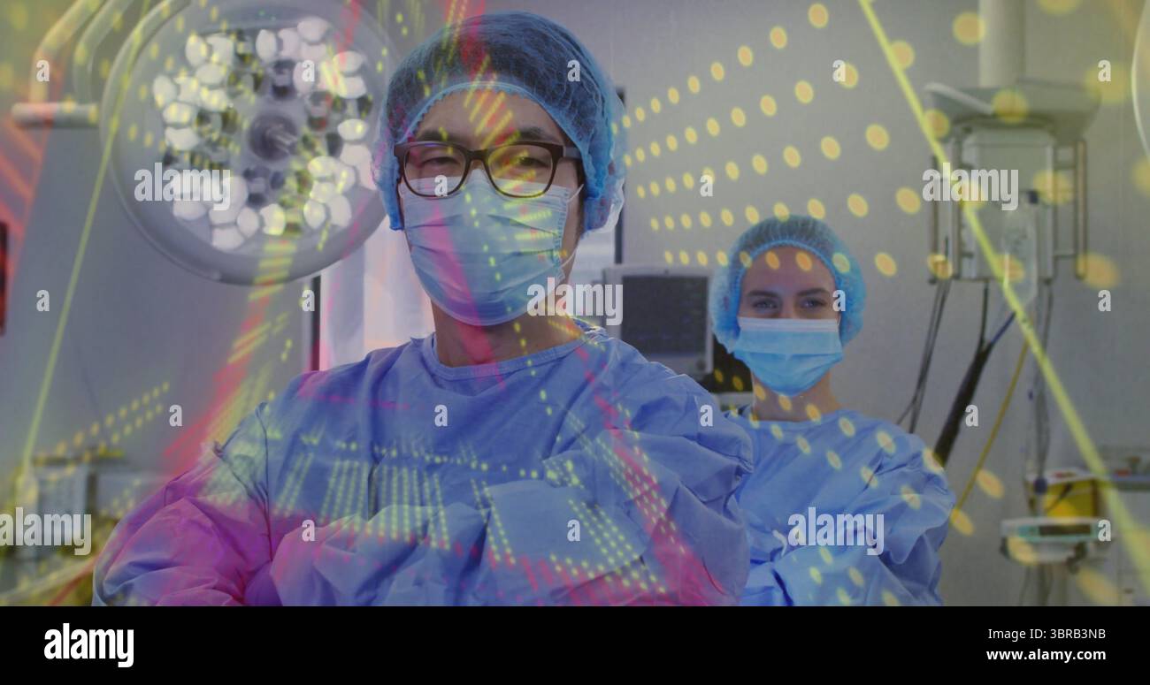Surgeon wearing scrubs hairnet hi-res stock photography and images - Alamy