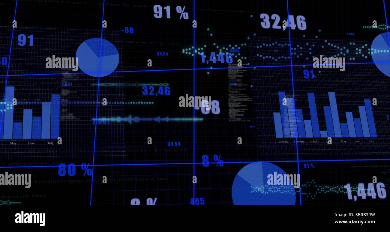 Analytics points computer monitor hi-res stock photography and images ...