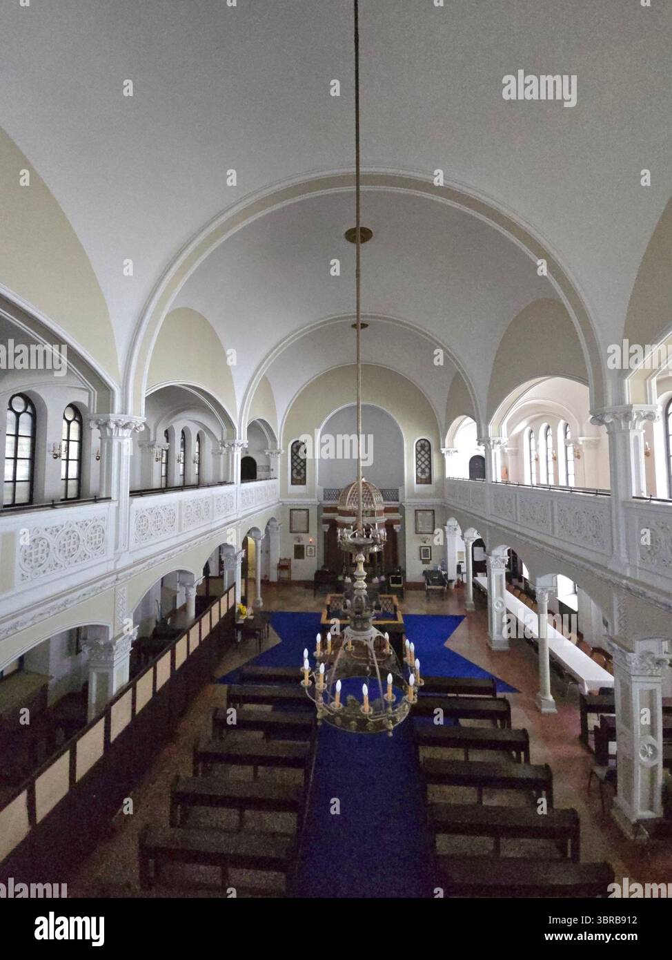 Nożyk Synagogue in Warsaw ,Poland. - Smartphone Captured Stock Image