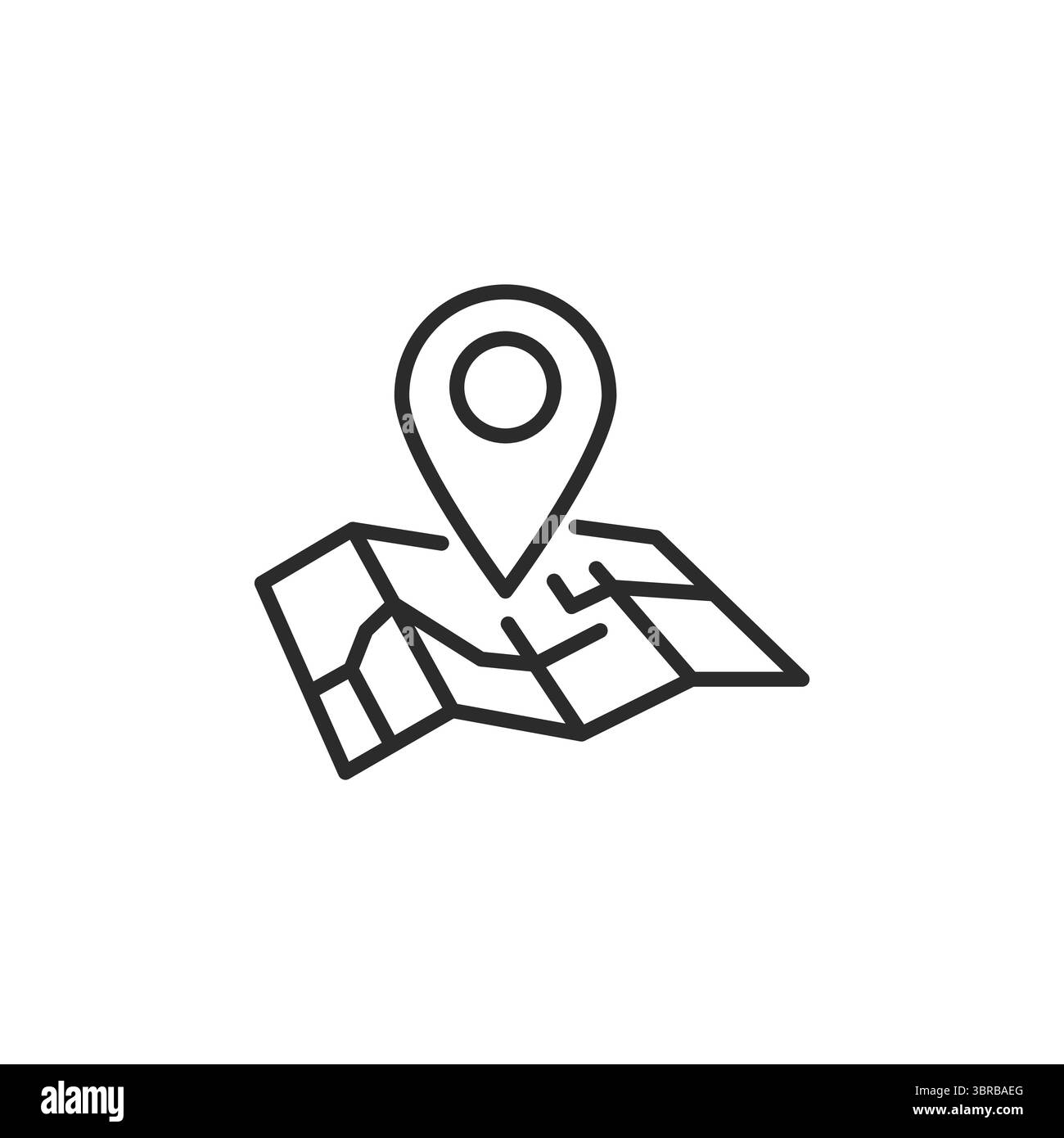 Map Location Icon Stock Vector Image & Art - Alamy