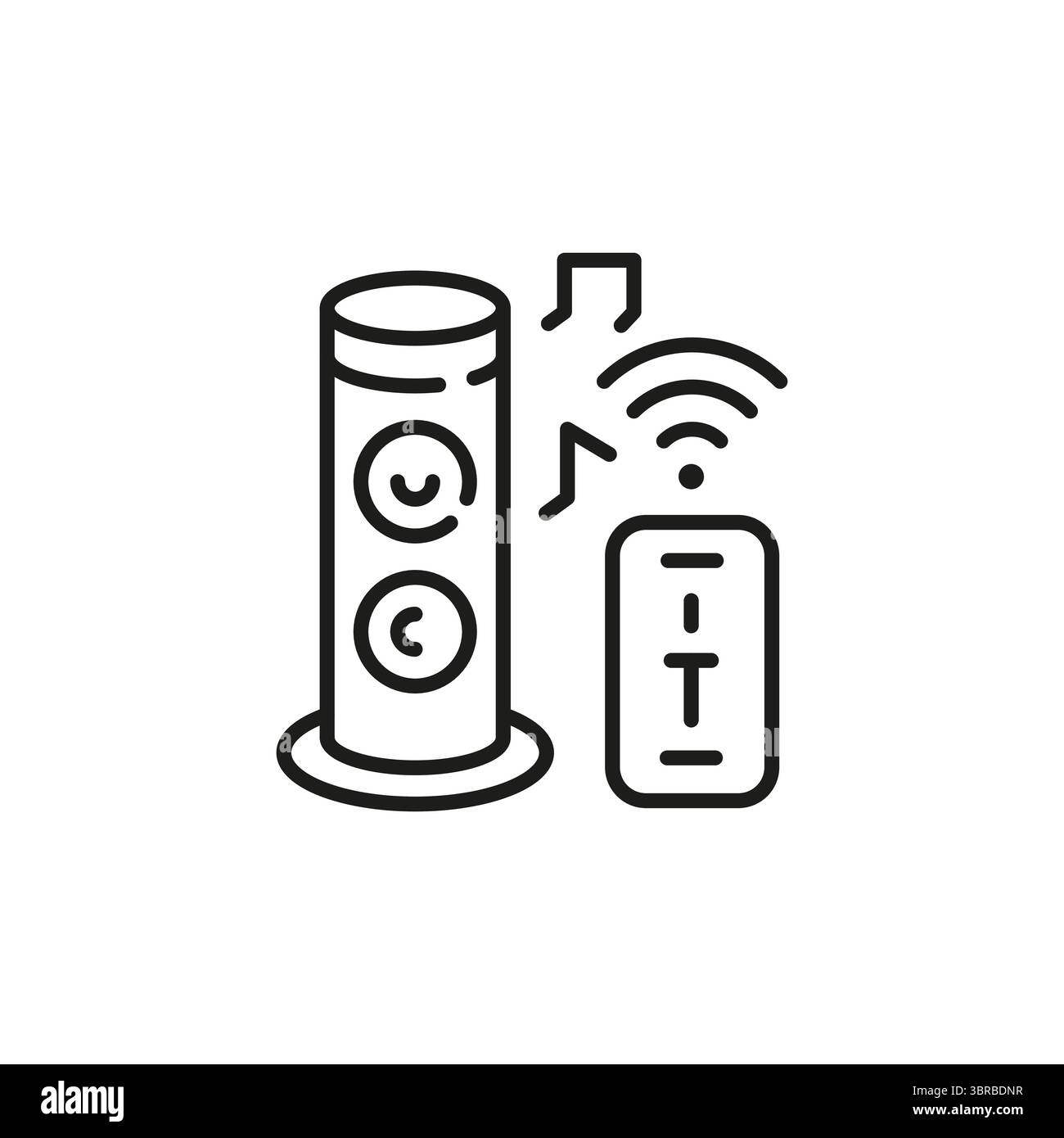 Music Center Icon Stock Vector