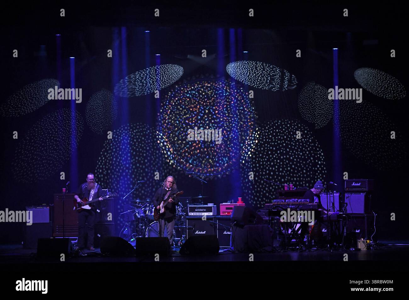 LONDON, ENGLAND - NOVEMBER 06: Kevin Scott, Warren Haynes and Danny Louis of ‘Gov’t Mule’ performing at Palladium on November 06, 2023 in London, England.“EXCLUSIVE! SPECIAL FEES APPLY” CAP/MAR ©MAR/Capital Pictures Stock Photo