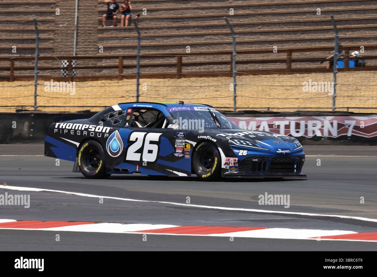 SONOMA, CA - JULY 11: Dean Thompson (#26 Sam Hunt Racing Thompson Pipe ...