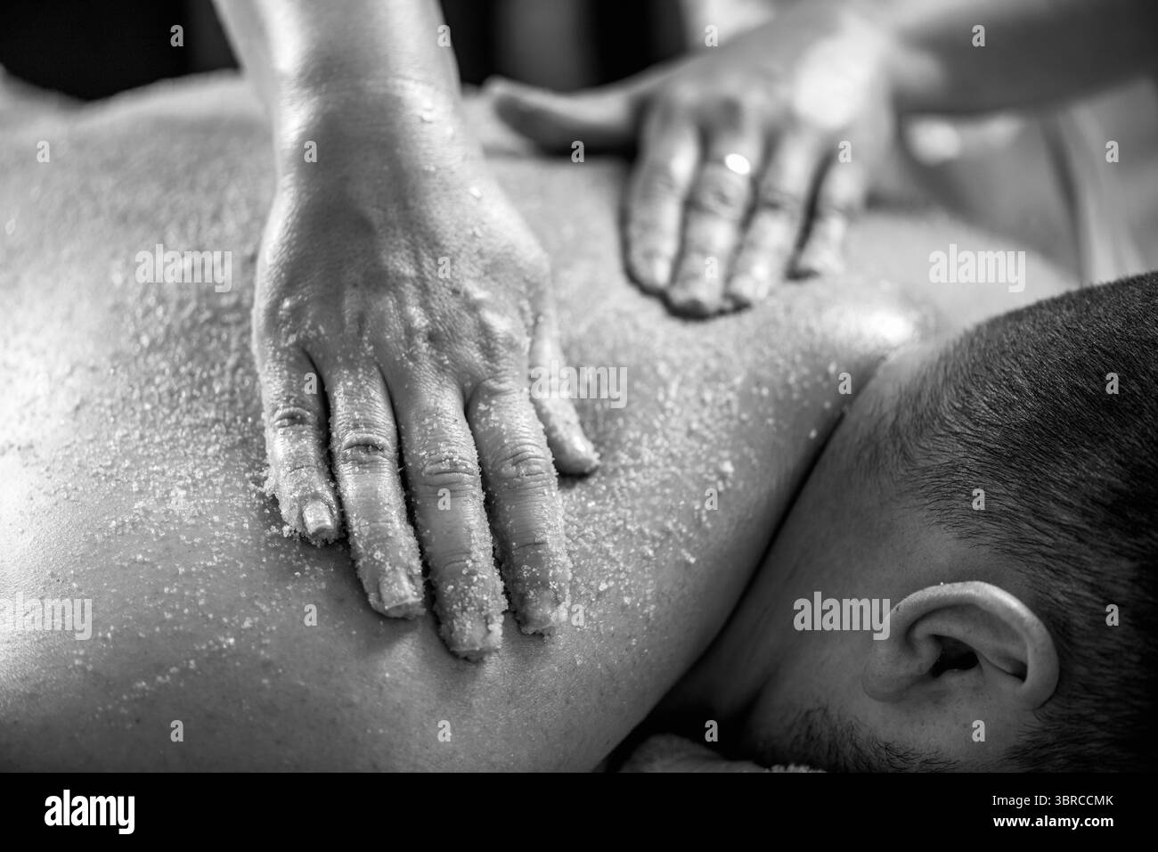 Relieve back Black and White Stock Photos & Images - Alamy