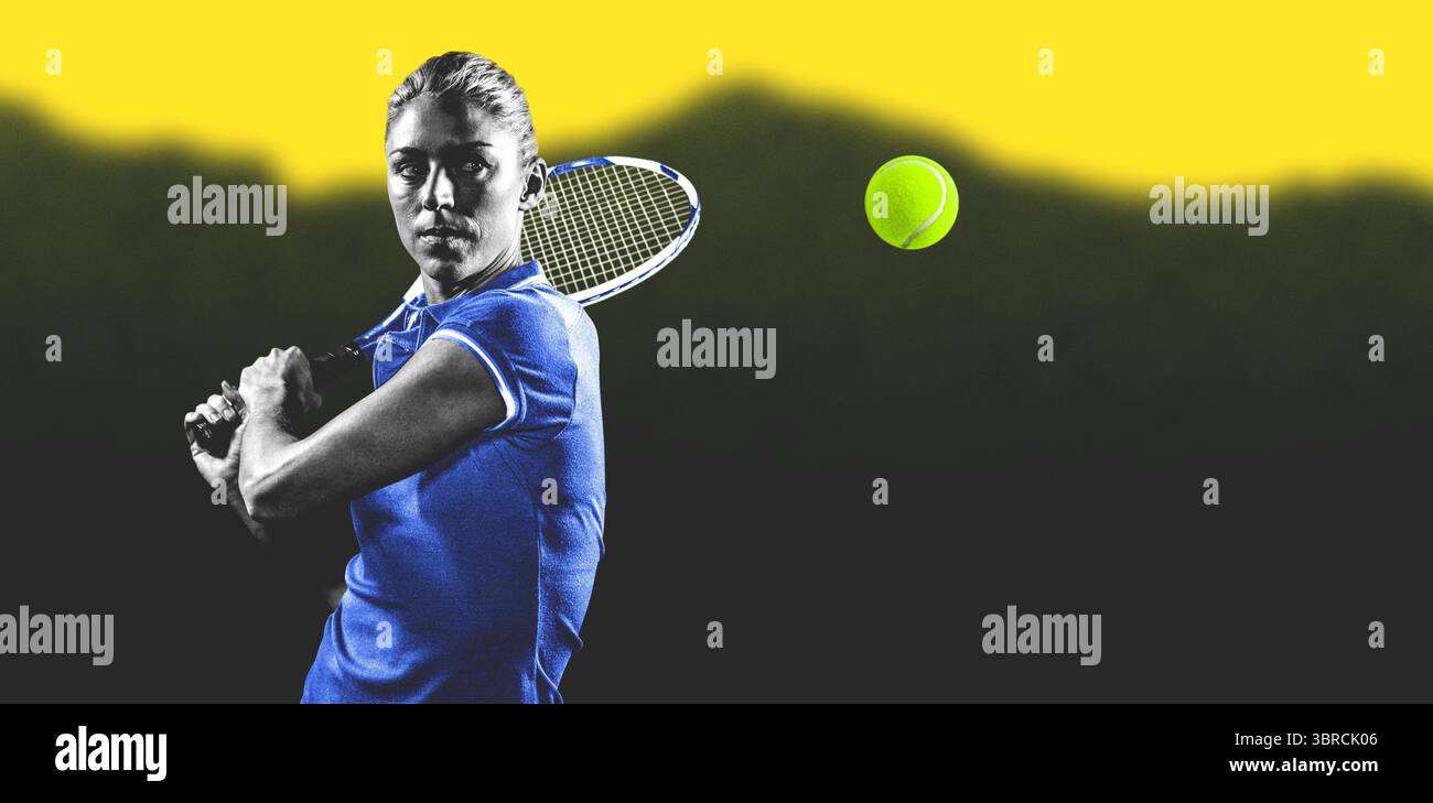 Concentrated Professional Tennis Player Hi res Stock Photography And 