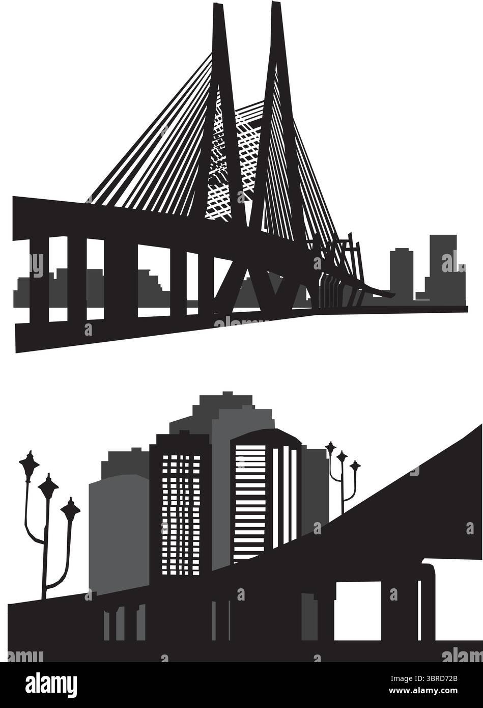 cityscape vector illustration Stock Vector