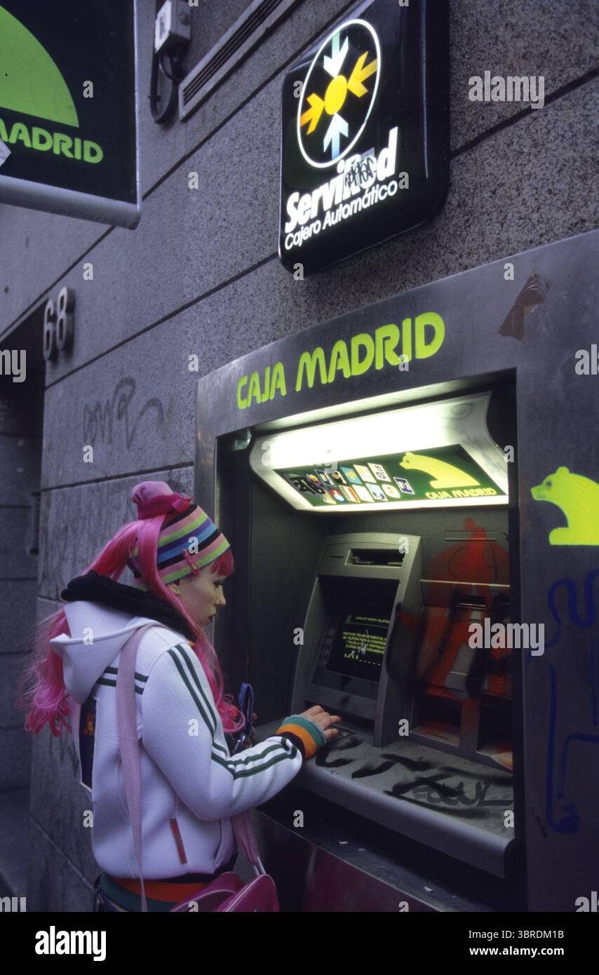 Atm barcelona hi-res stock photography and images - Alamy