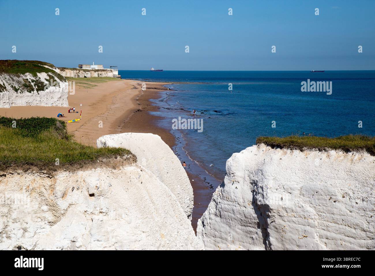 Botany Bay a secluded bay, located between Margate and Broadstairs, and ...