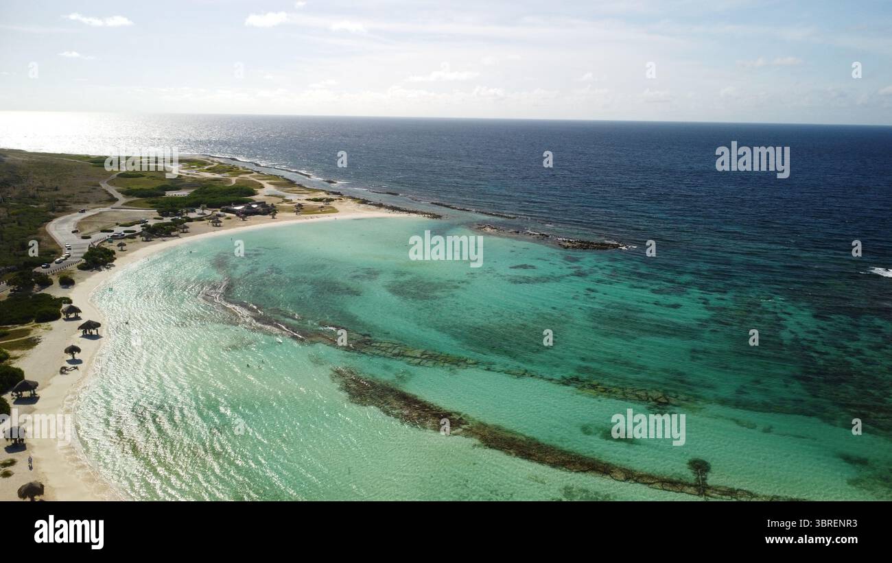 Drone shot famous beach hi-res stock photography and images - Alamy