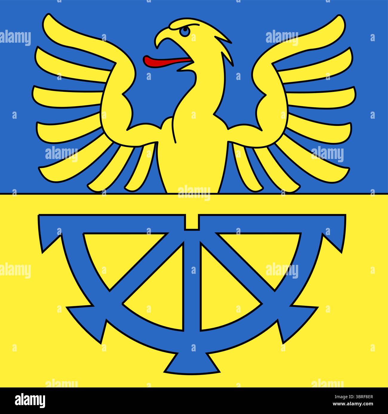 Flag of Adliswil, Zurich, Switzerland – Official municipal flag with ...