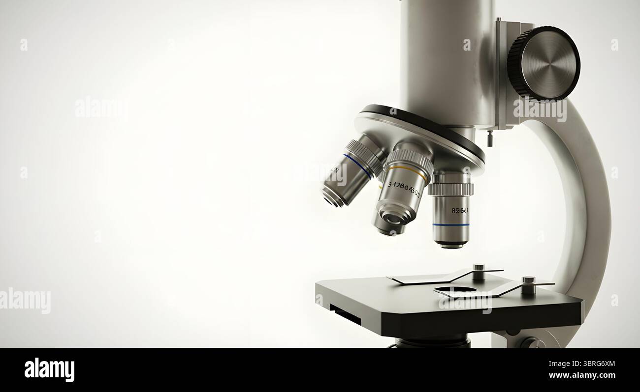 Modern Laboratory Microscope: Exploring the Microscopic World in Detail ...