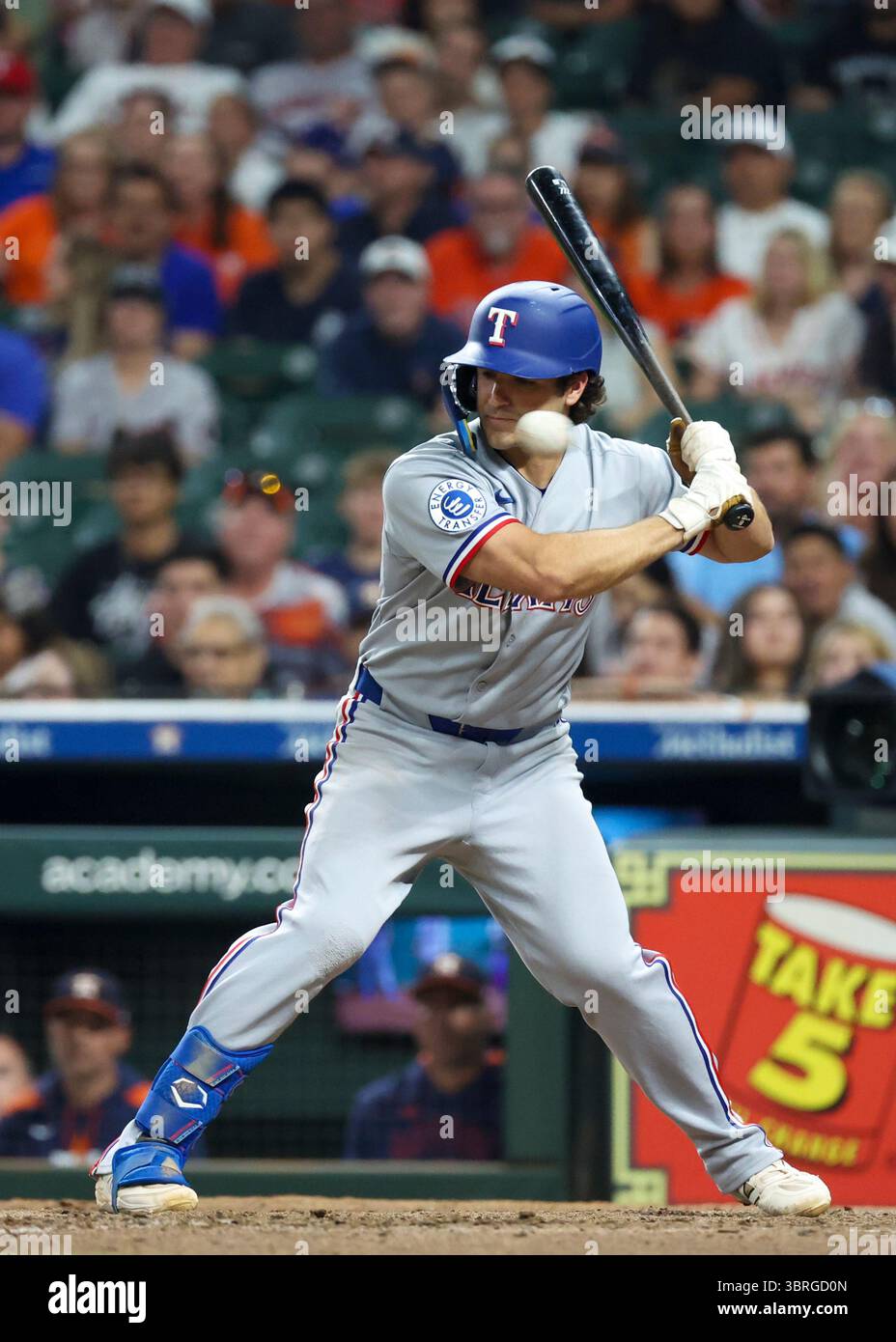 HOUSTON, TX - JULY 12: Texas Rangers third baseman Josh Smith (8 ...