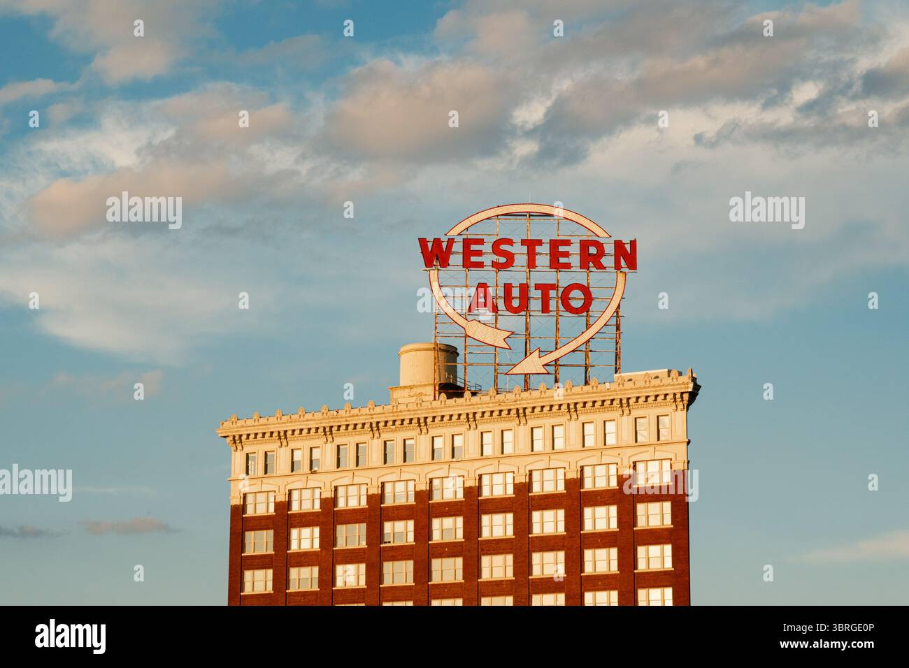 Wester Auto Sign Auto vintage hi-res stock photography and images - Alamy
