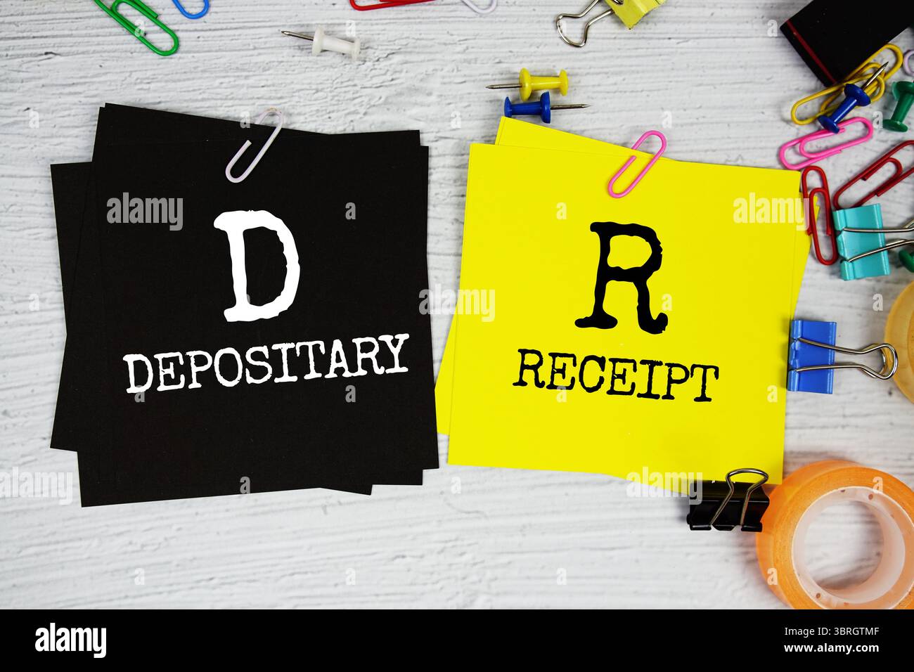 Depository receipt hi-res stock photography and images - Alamy