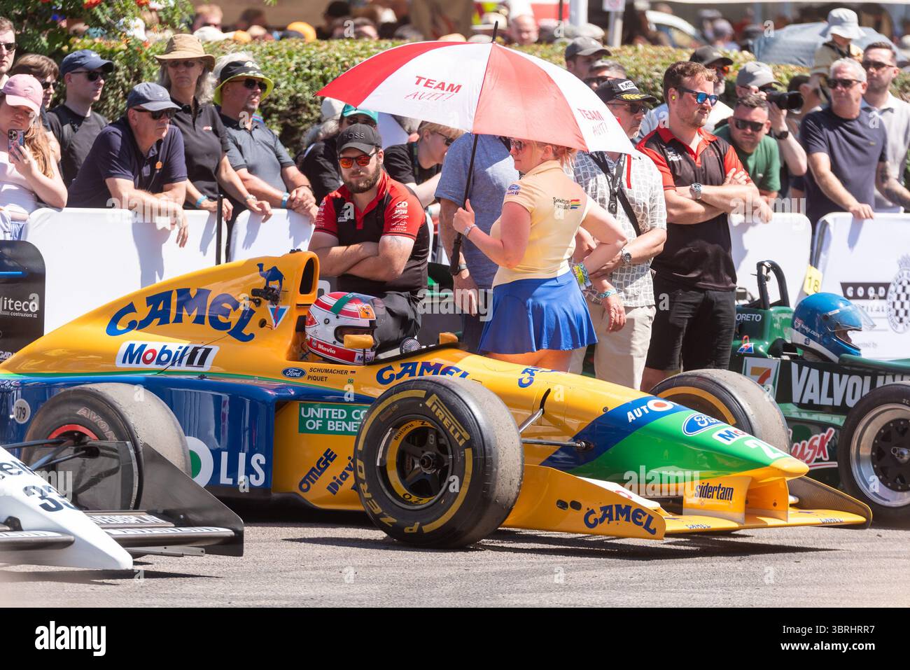 Benetton race car hi-res stock photography and images - Alamy