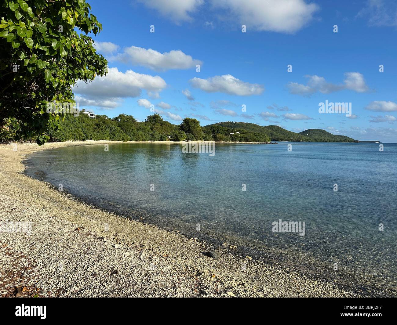 Secluded Tropical Beach - Smartphone Captured Stock Image