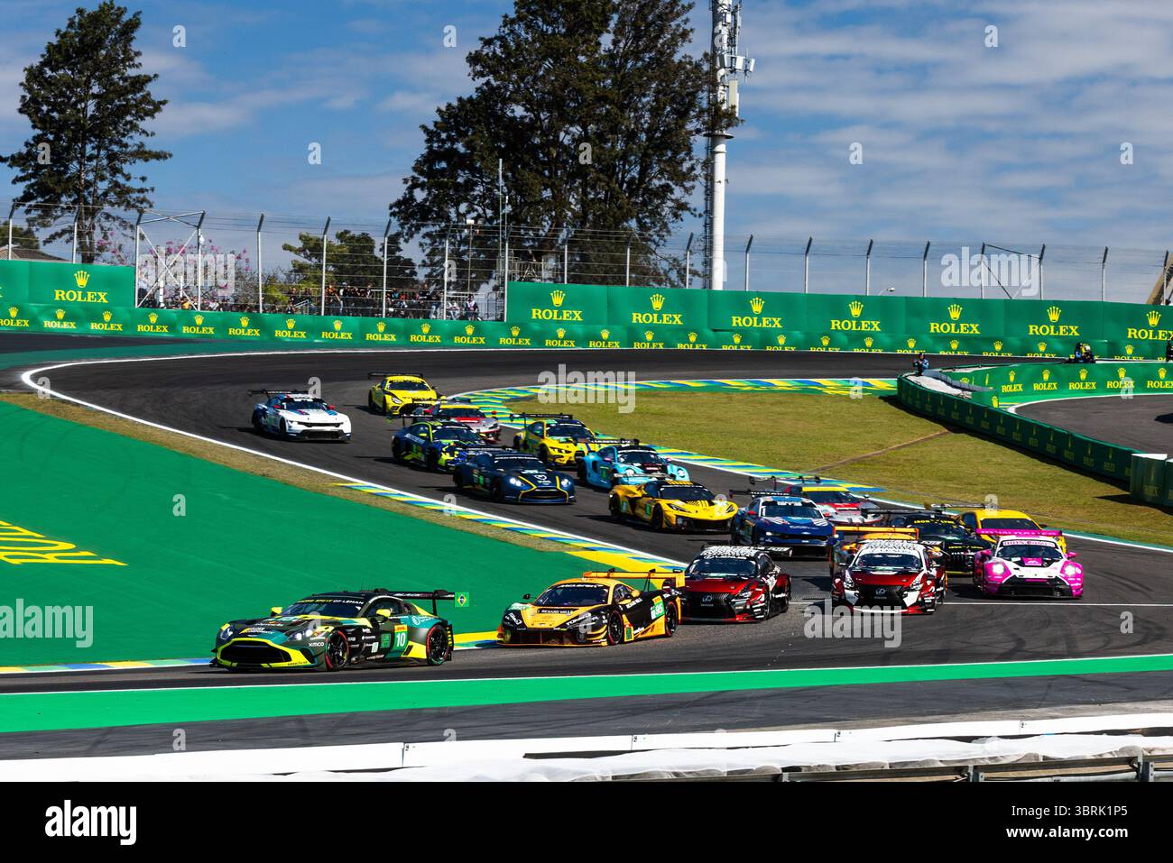 start of the race, depart, 10 BARRICHELLO Eduardo (bra), McINTOSH ...