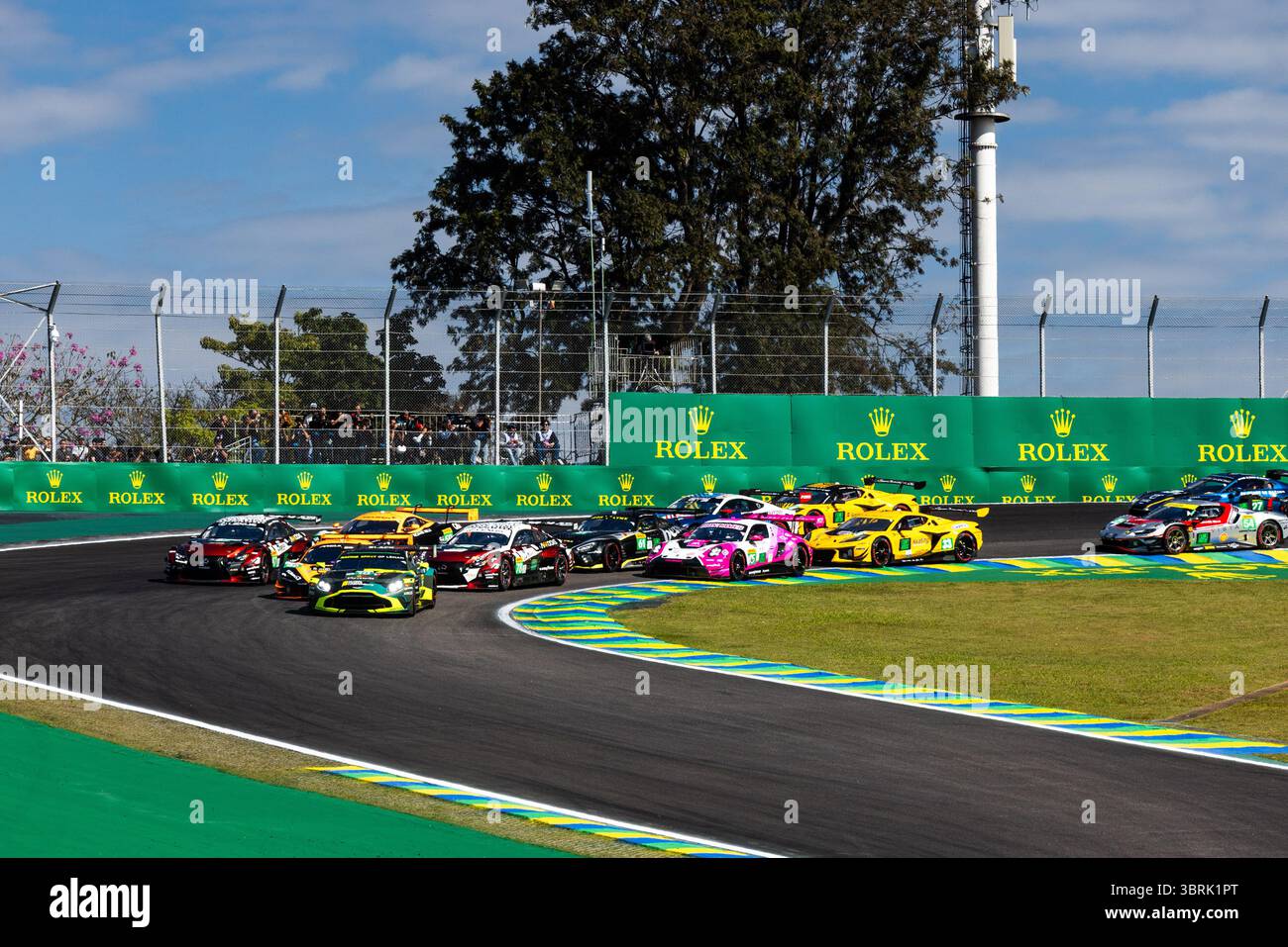 Hasse Racing start of the race, depart, 10 BARRICHELLO Eduardo (bra), McINTOSH ...