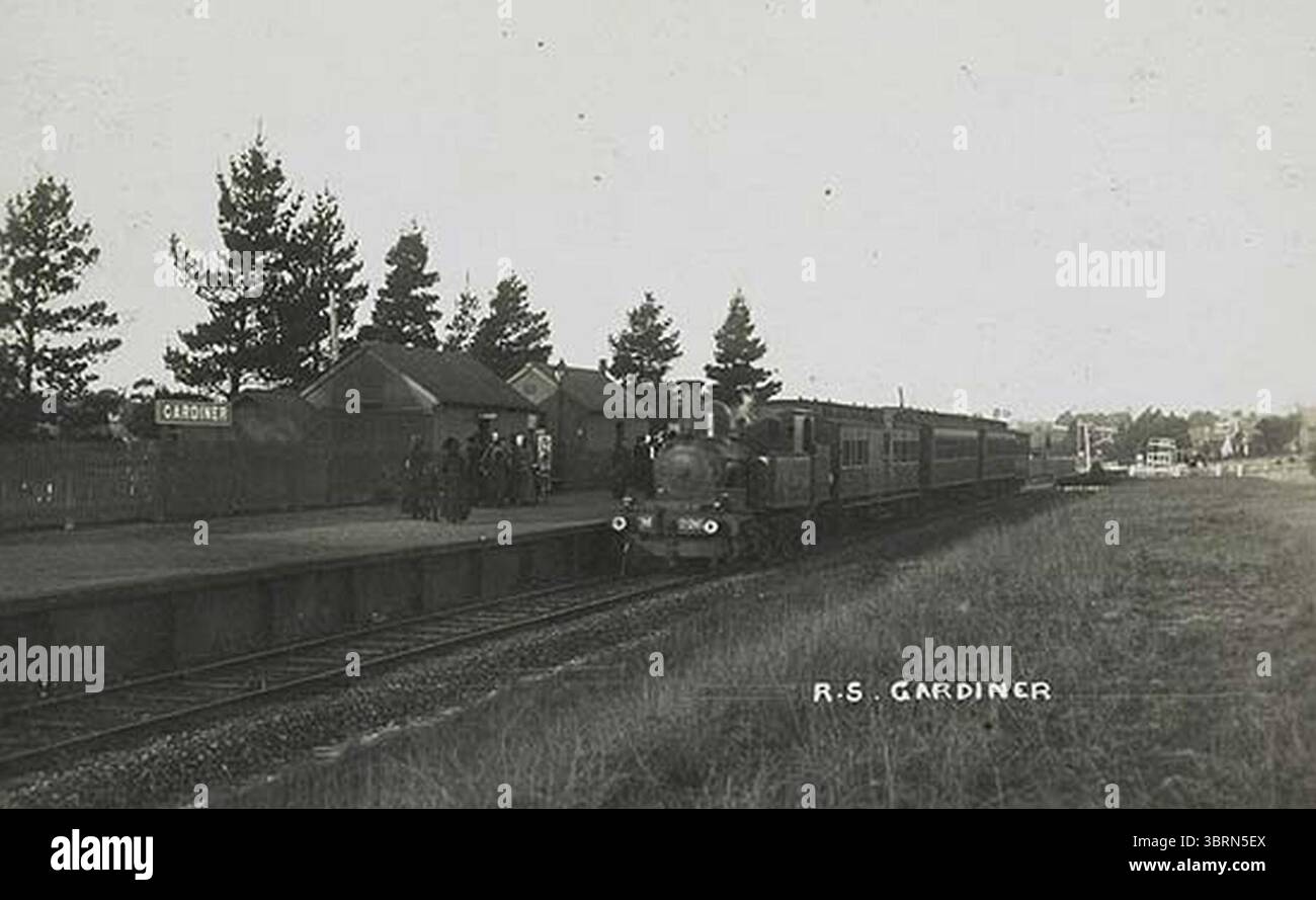 M-class steam locomotive No.226 at Gardiner Station Stock Photo - Alamy