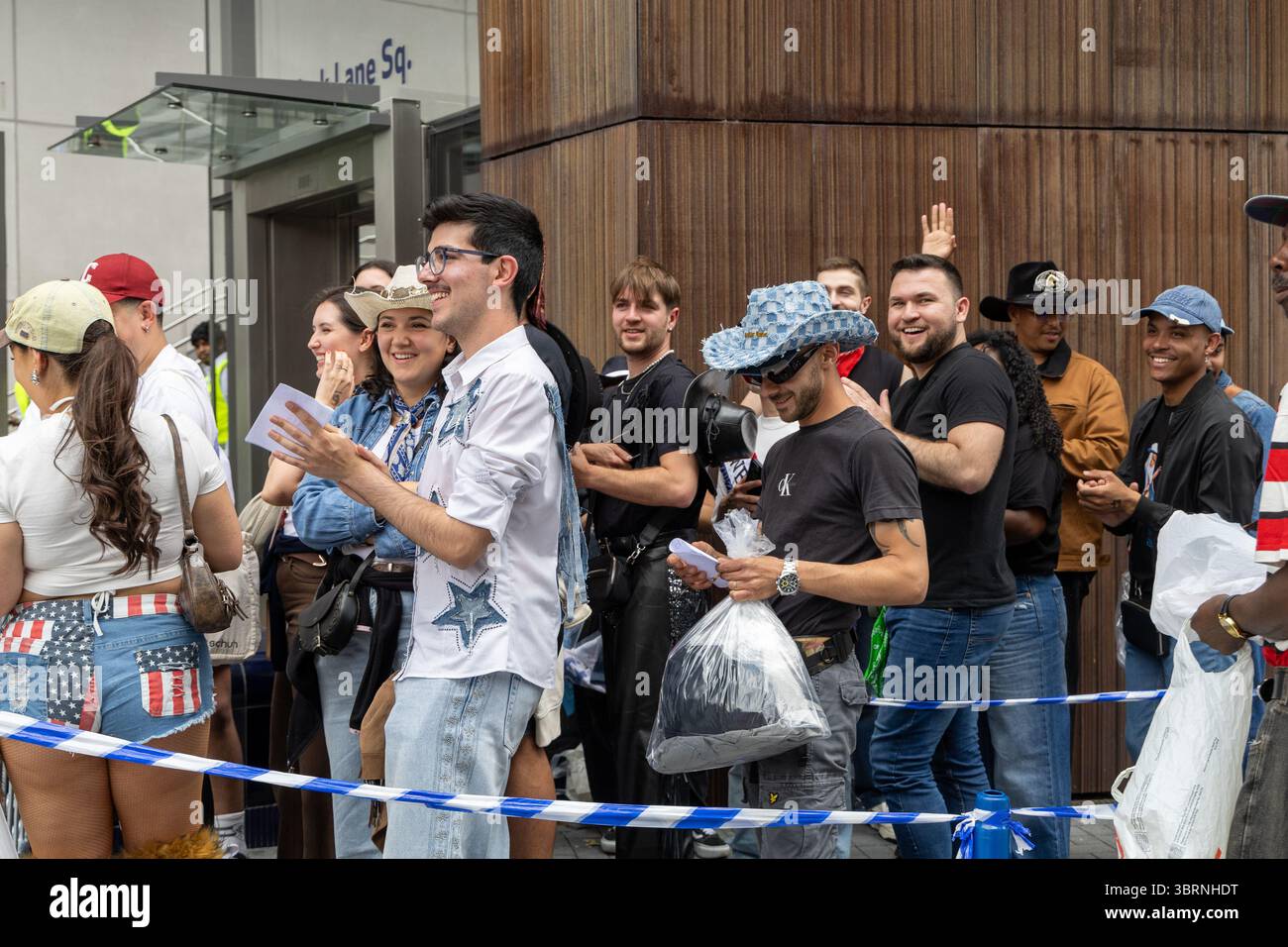 Beyonce fans at the Tottenham Hotspur Stadium to attend a Beyonce ...