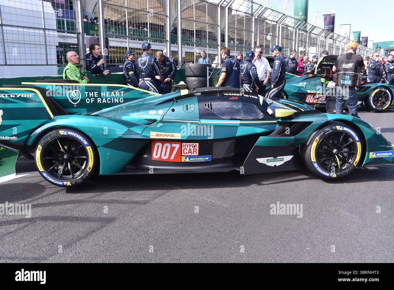 Sao Paulo, Brazil. 13th July, 2025. SP - SAO PAULO - 07/13/2025 - SAO PAULO, FIA WORLD ENDURANCE CHAMPIONSHIP - The Aston Martin Valkyrie of Harry TINCKNELL (GBR) and Tom GAMBLE (GBR), during the Rolex 6 Hours of Sao Paulo, at the Interlagos racetrack, for Fia World Endurance, Hypercar. Credit: AGIF/Alamy Live News Stock Photo