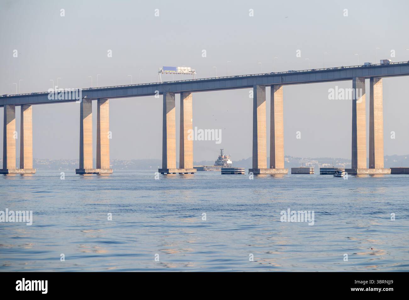 Rio Niteroi bridge in Rio de Janeiro Brazil Stock Photo - Alamy