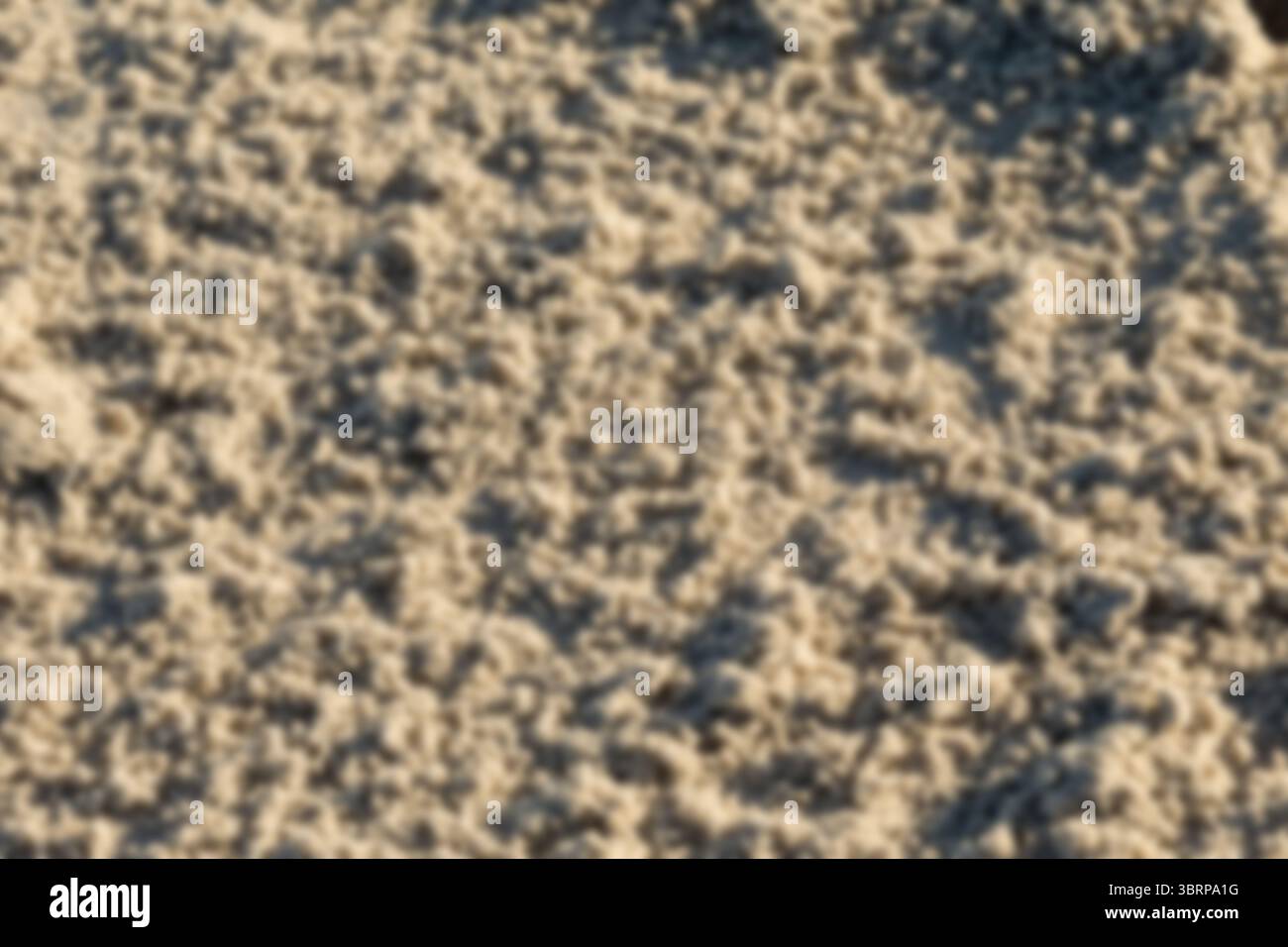 full frame of natural pattern on sand Stock Photo