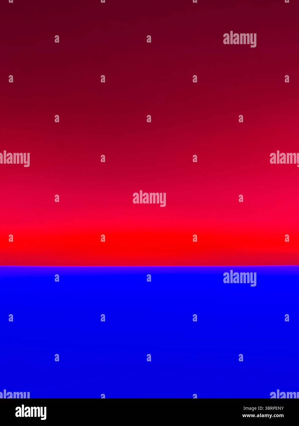 Red and blue color with light in vertical backgorund. Stock Photo