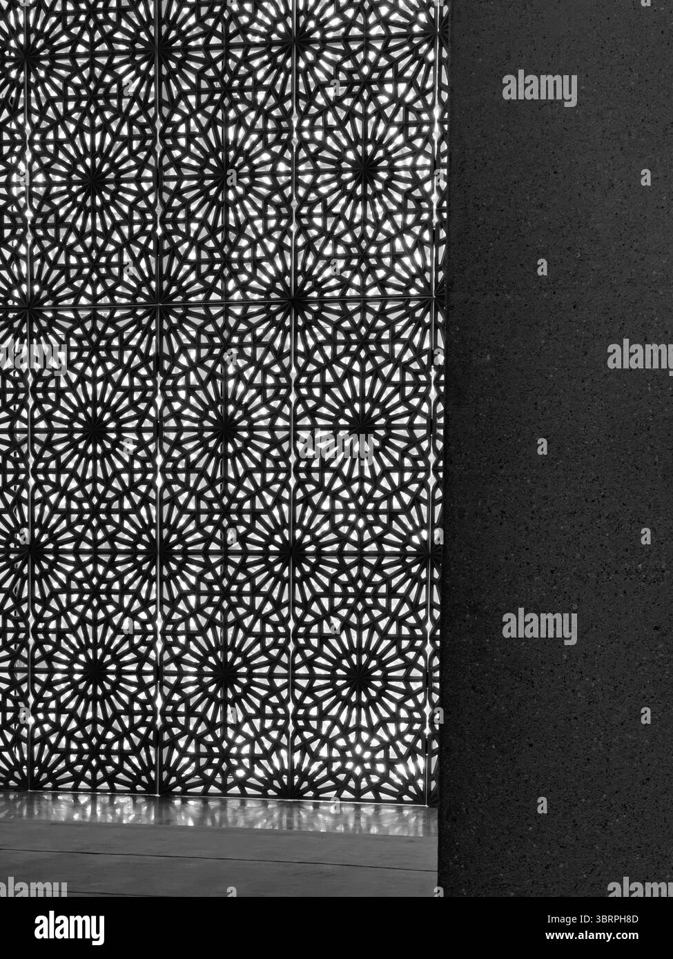 Islamic architecture inspired black hi-res stock photography and images ...