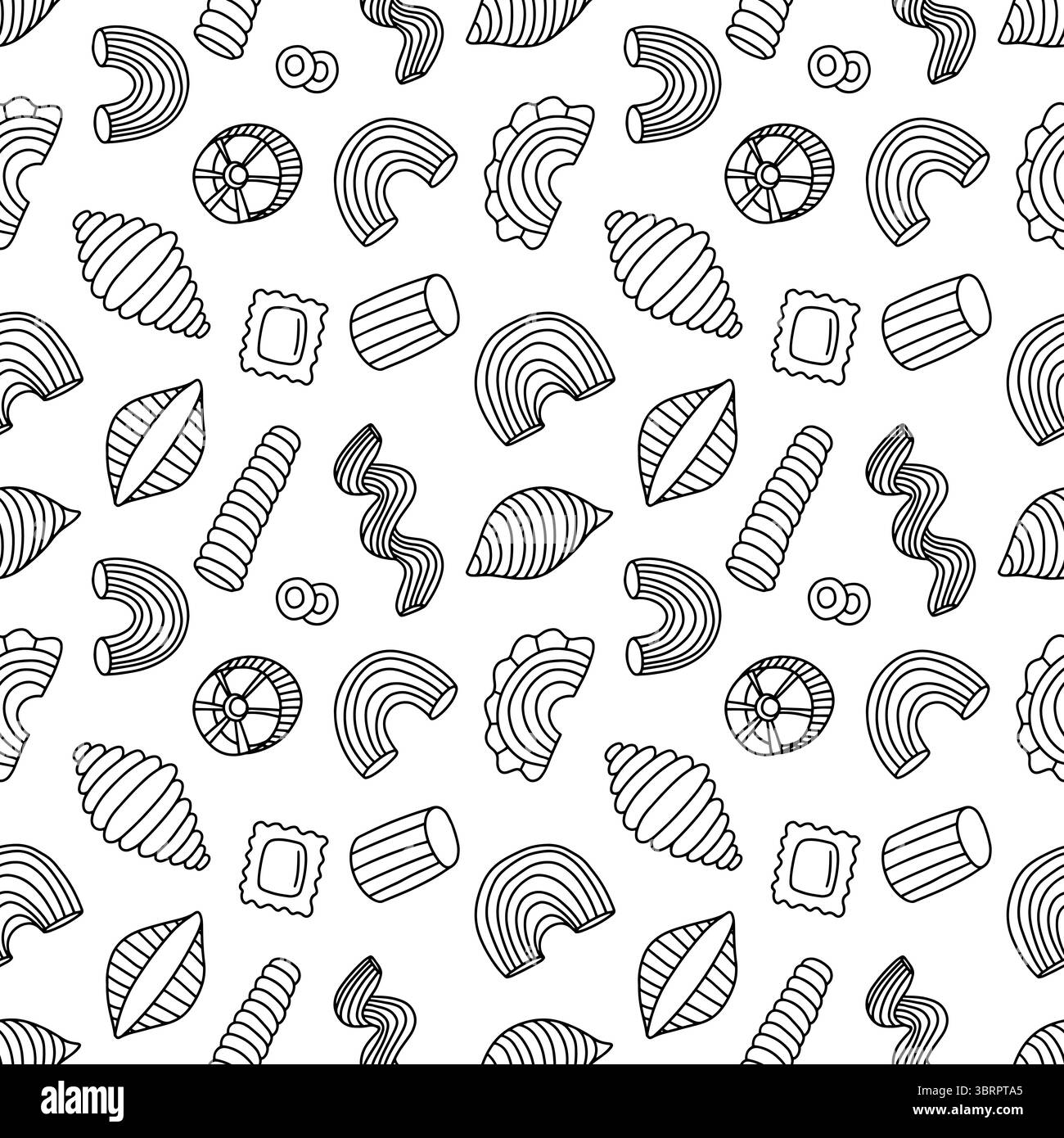 Ravioli pasta italian food Black and White Stock Photos & Images - Alamy