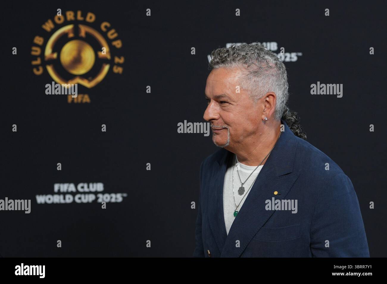 New Jersey, USA. 13th July, 2025. Former Italian football player