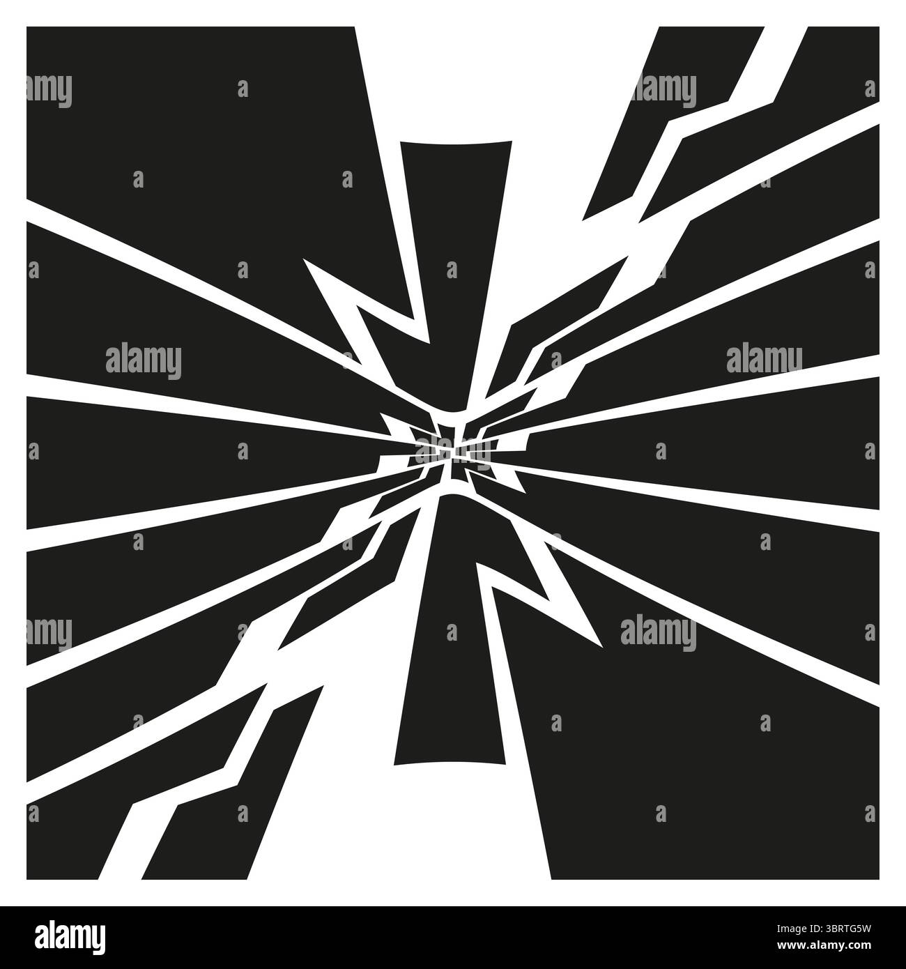 Abstract star icon. Dynamic burst pattern. Sharp explosion Vector. Geometric rays. Stock Vector