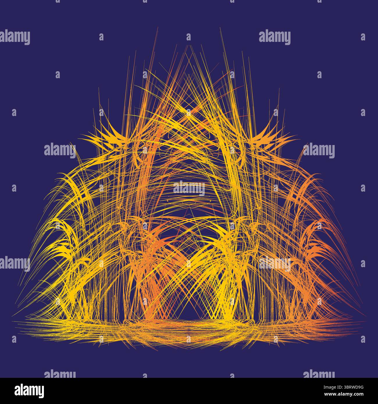 Spike curves Stock Vector Images - Alamy