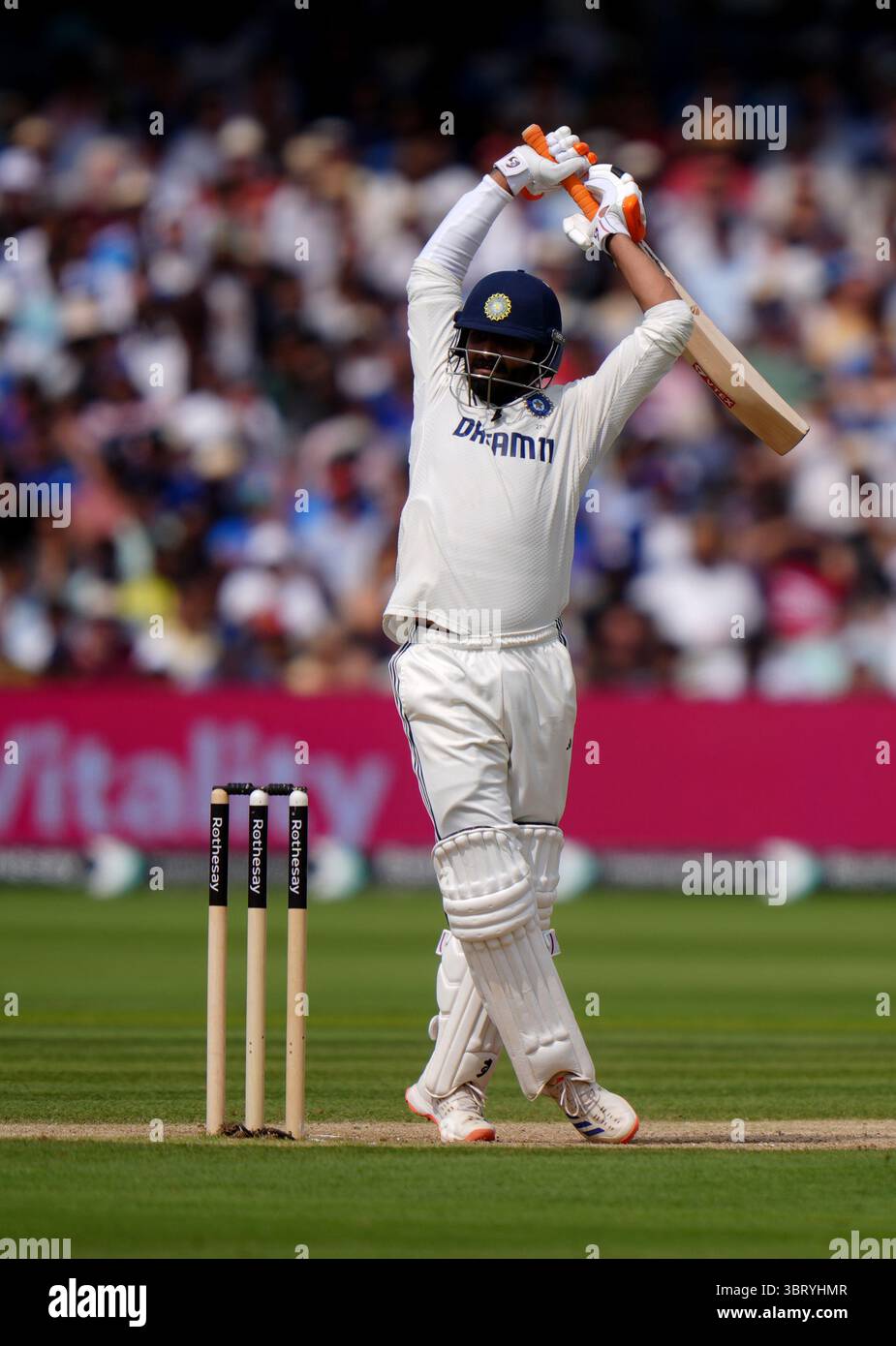 India s Ravindra Jadeja Batting During Day Five Of The Third Rothesay india-s-ravindra-jadeja-batting-during-day-five-of-the-third-rothesay