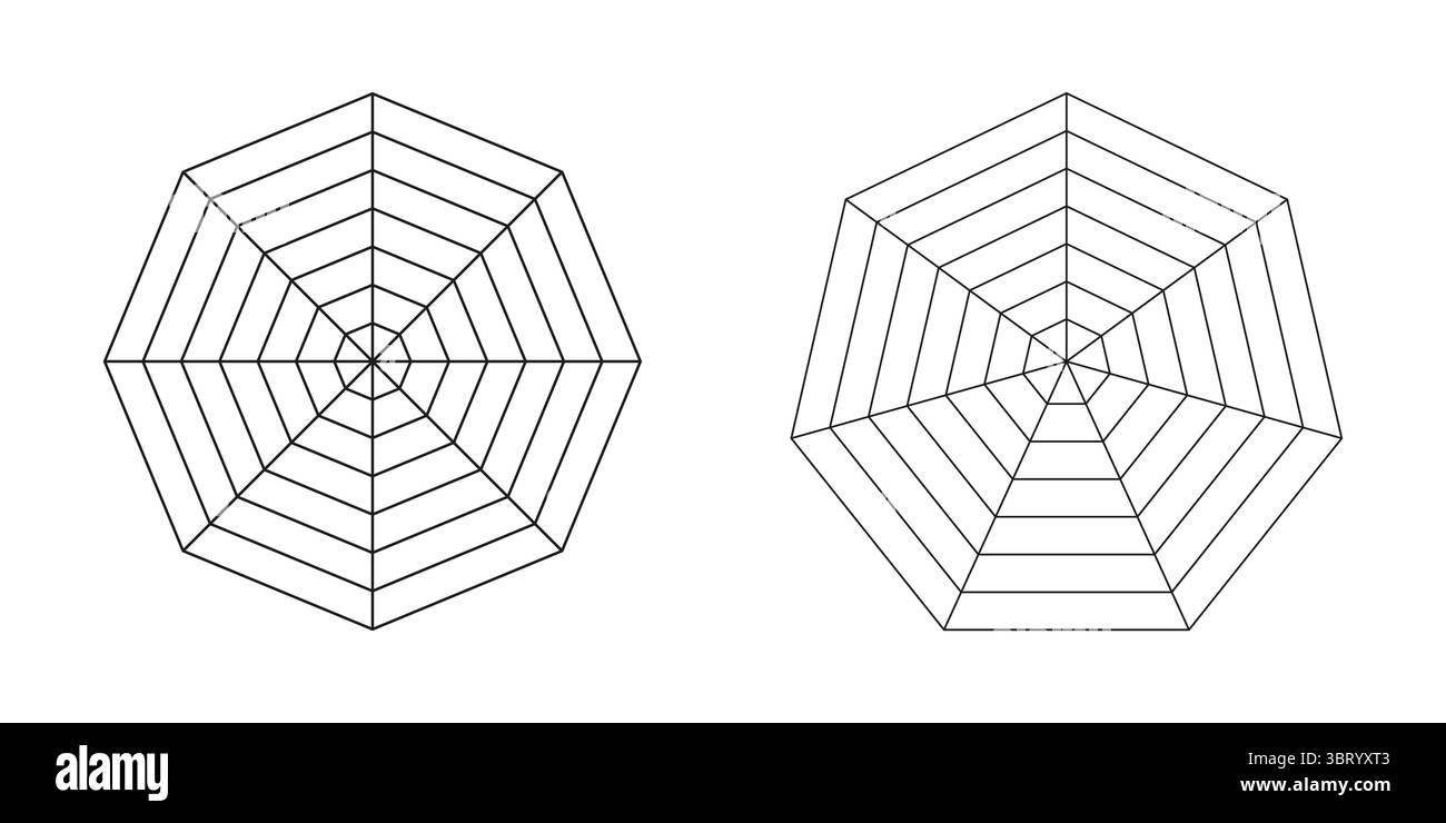 Cobweb chart hi-res stock photography and images - Alamy