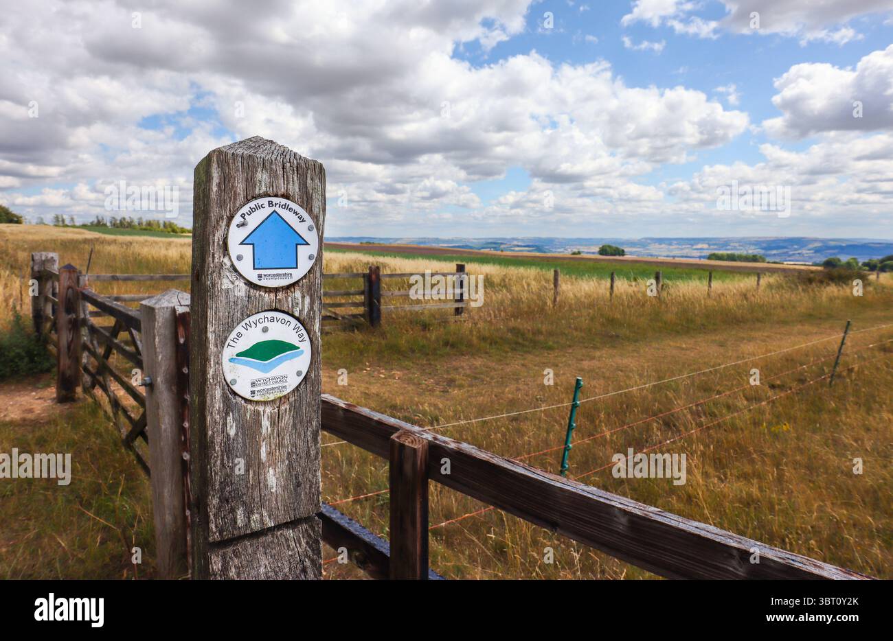 The Wychavon Way, Worcestershire, UK Stock Photo