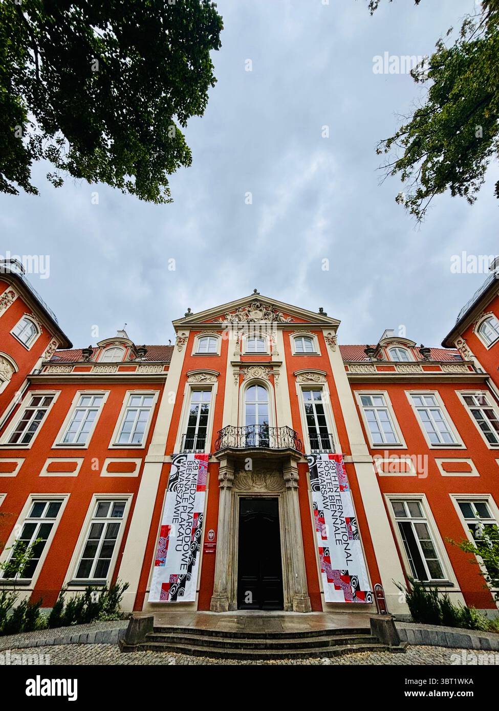 The Academy of Fine Arts in Warsaw, Poland. - Smartphone Captured Stock Image
