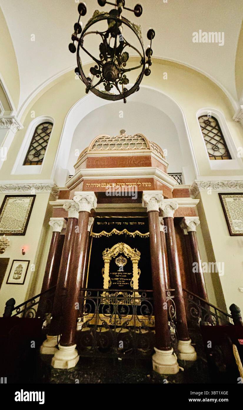 Nożyk Synagogue in Warsaw ,Poland. - Smartphone Captured Stock Image