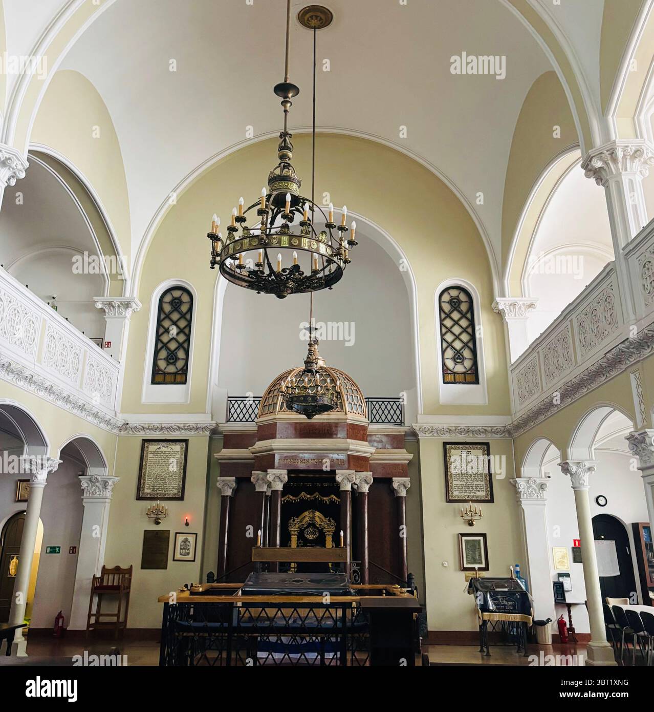 Nożyk Synagogue in Warsaw ,Poland. - Smartphone Captured Stock Image
