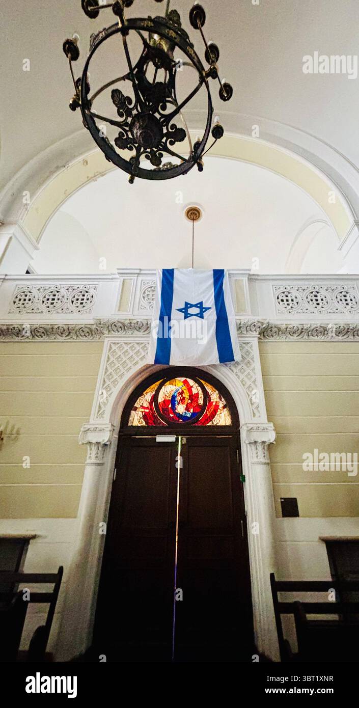 Nożyk Synagogue in Warsaw ,Poland. - Smartphone Captured Stock Image