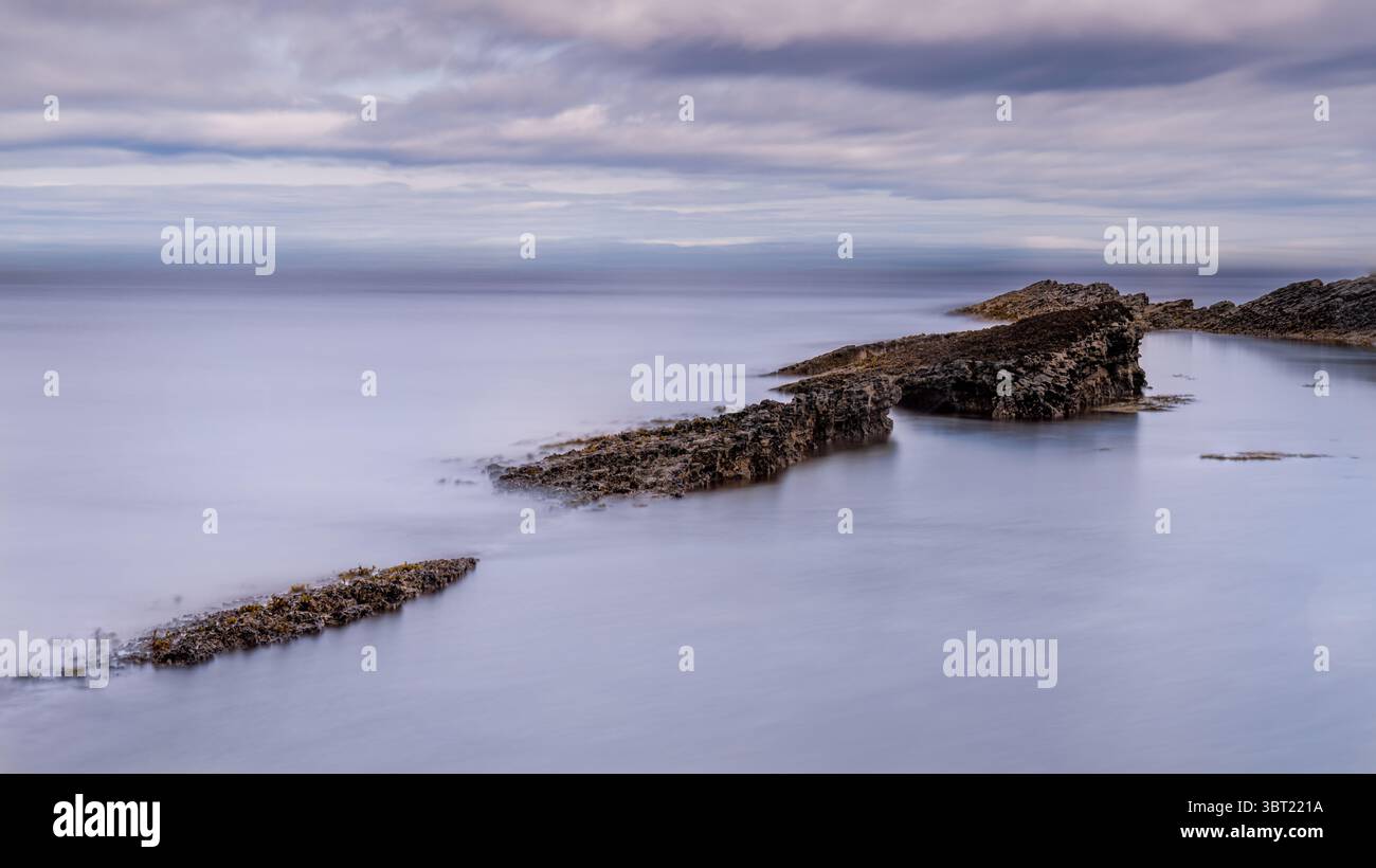 Howick Scar, Northumberland Stock Photo