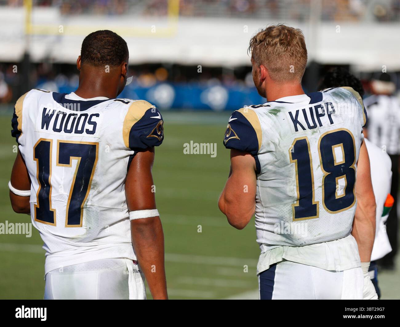 La Rams Wr Charles woods rams hi-res stock photography and images - Alamy