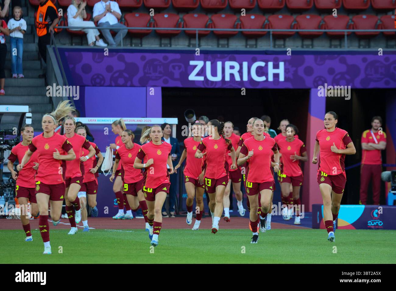 Zürich, Schweiz 12. Juli 2025: UEFA - Euro 2025 Woman - Schweden vs