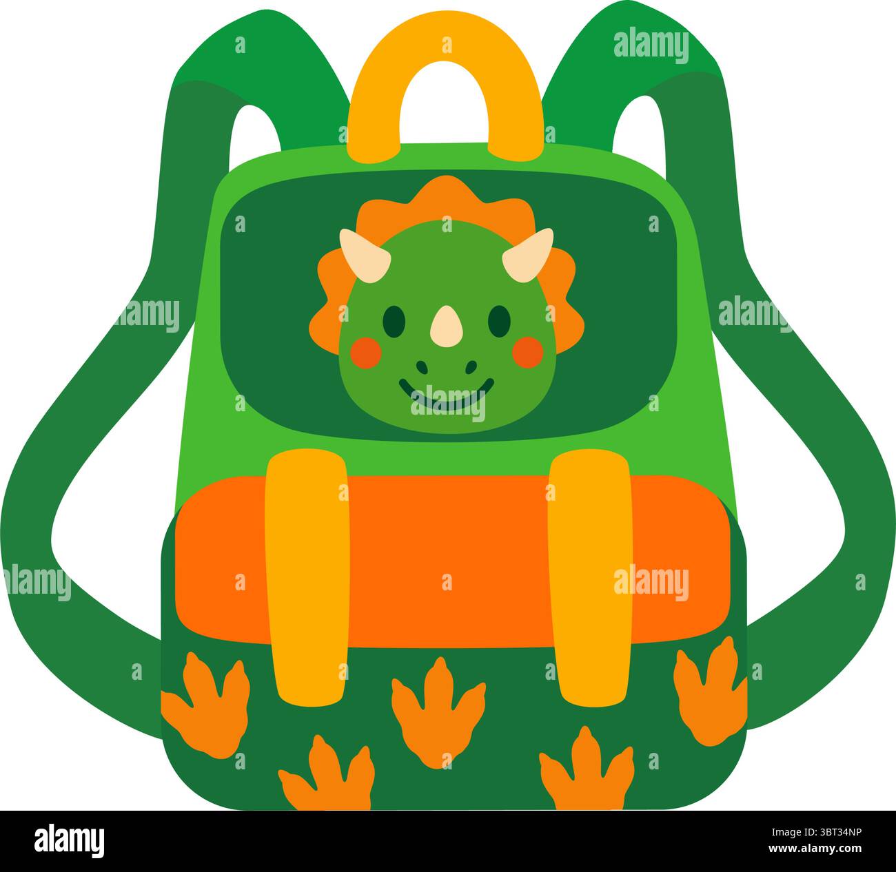 Kids backpack vector Stock Vector Images - Alamy