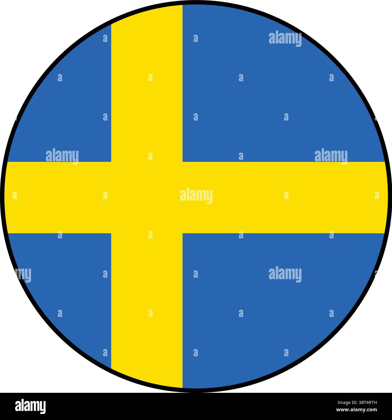 Sweden Flag icon Stock Vector