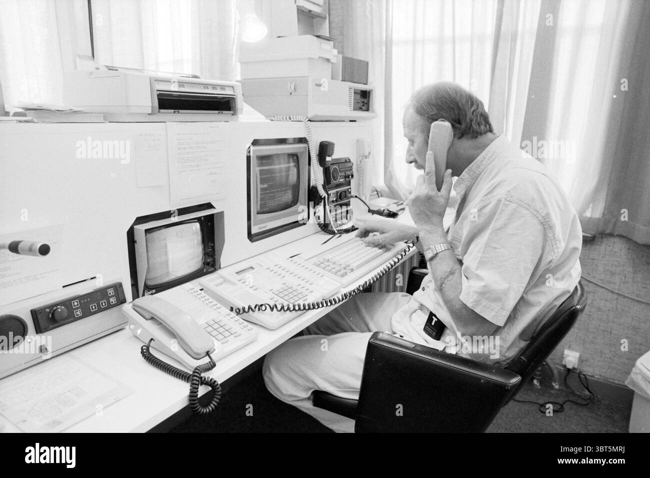 Computer monitor shown two hi-res stock photography and images - Alamy